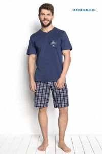 Henderson Dimer 34274-55X Niebieska piżama męska
