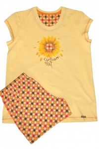 Cornette 628/27 sunflower piżama dziewczęca