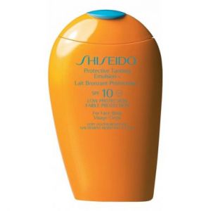 Shiseido Protective Tanning Emulsion N SPF10 (W) emulsja ochronna przed słońcem 150ml