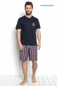 Henderson Dimer 34274-59X Granatowa piżama męska