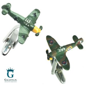 Spinki do mankietów Spitfire&ME109 UE-01130