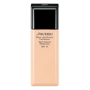 Shiseido Sheer and Perfect Foundation SPF18 (W) podkład O20 Natural Light Ochre 30ml