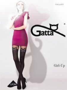 Gatta Girl Up Cat rajstopy