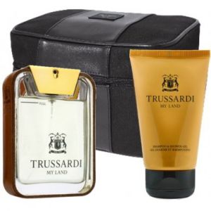 SET Trussardi My Land (M) edt 100ml + sg 100ml + kosmetyczka