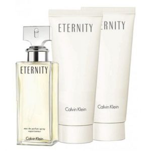 SET Calvin Klein Eternity (W) edp 100ml + blo 100ml + sg 100ml