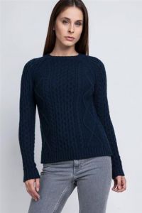 Sweter Candice SWE 042 granatowy