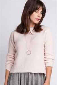 Sweter Chloe SWE 091 różowy