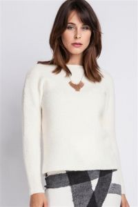 Sweter Chloe SWE 091 ecru