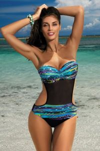 Marko Monokini Melania M-426 Caraibi-Nero