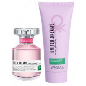 SET Benetton United Dreams Love Yourself (W) edt 80ml + blo 100ml